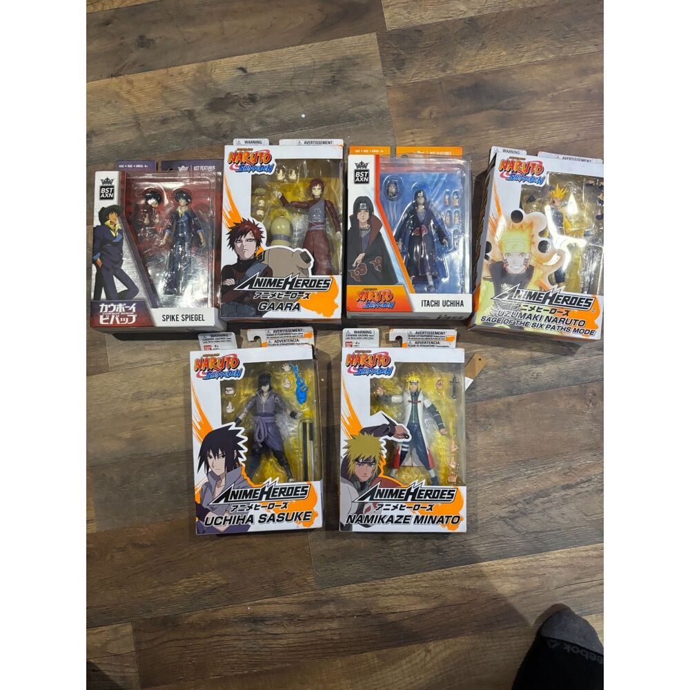 Anime Heroes Naruto Shippuden Sage of Six Paths Mode Action Figure – Set of 6